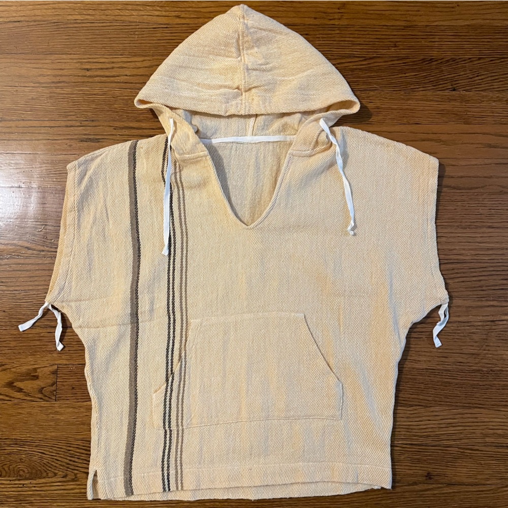 Hooded Beach Poncho Coverup